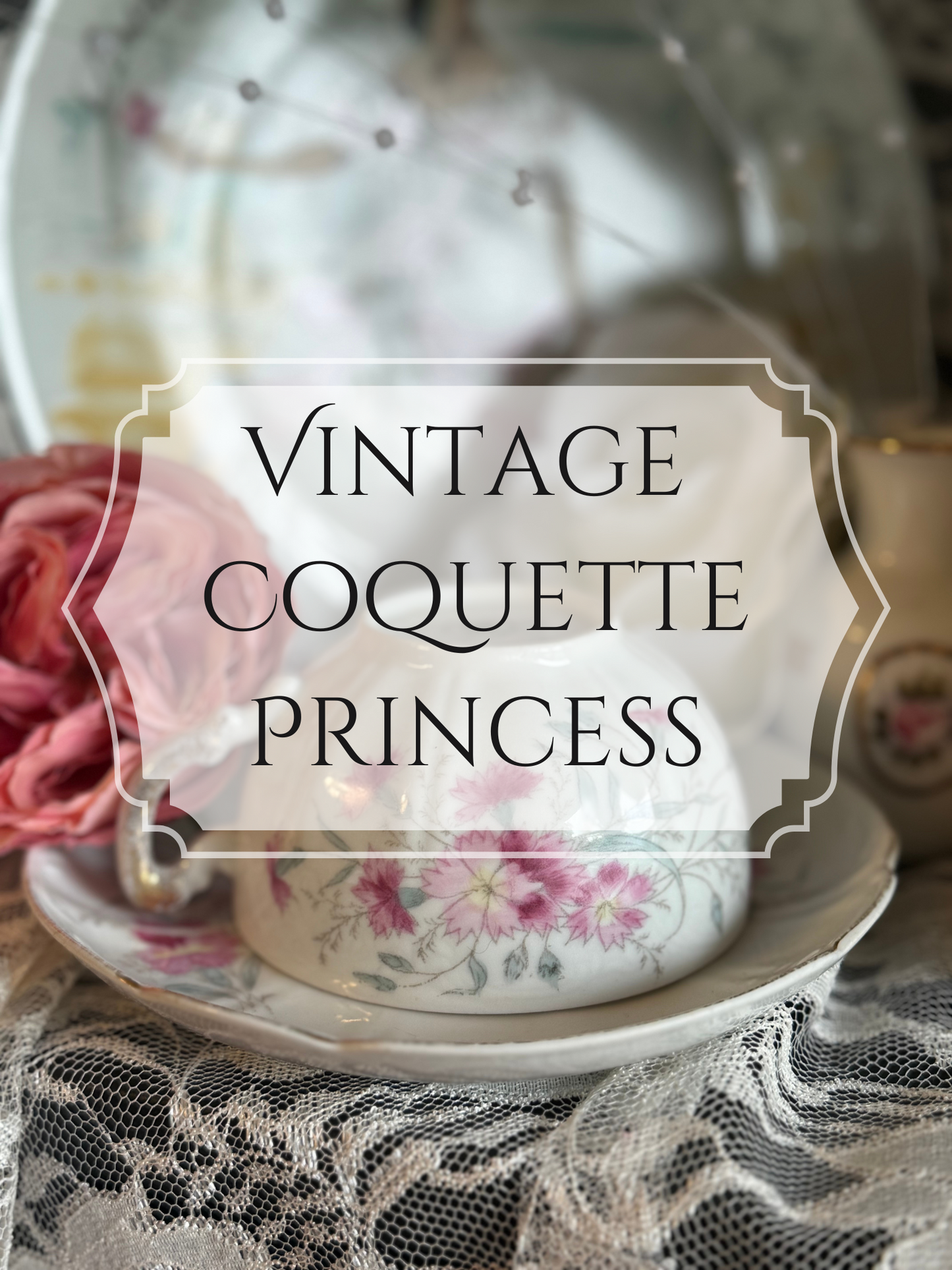 Vintage Coquette Princess Book Box