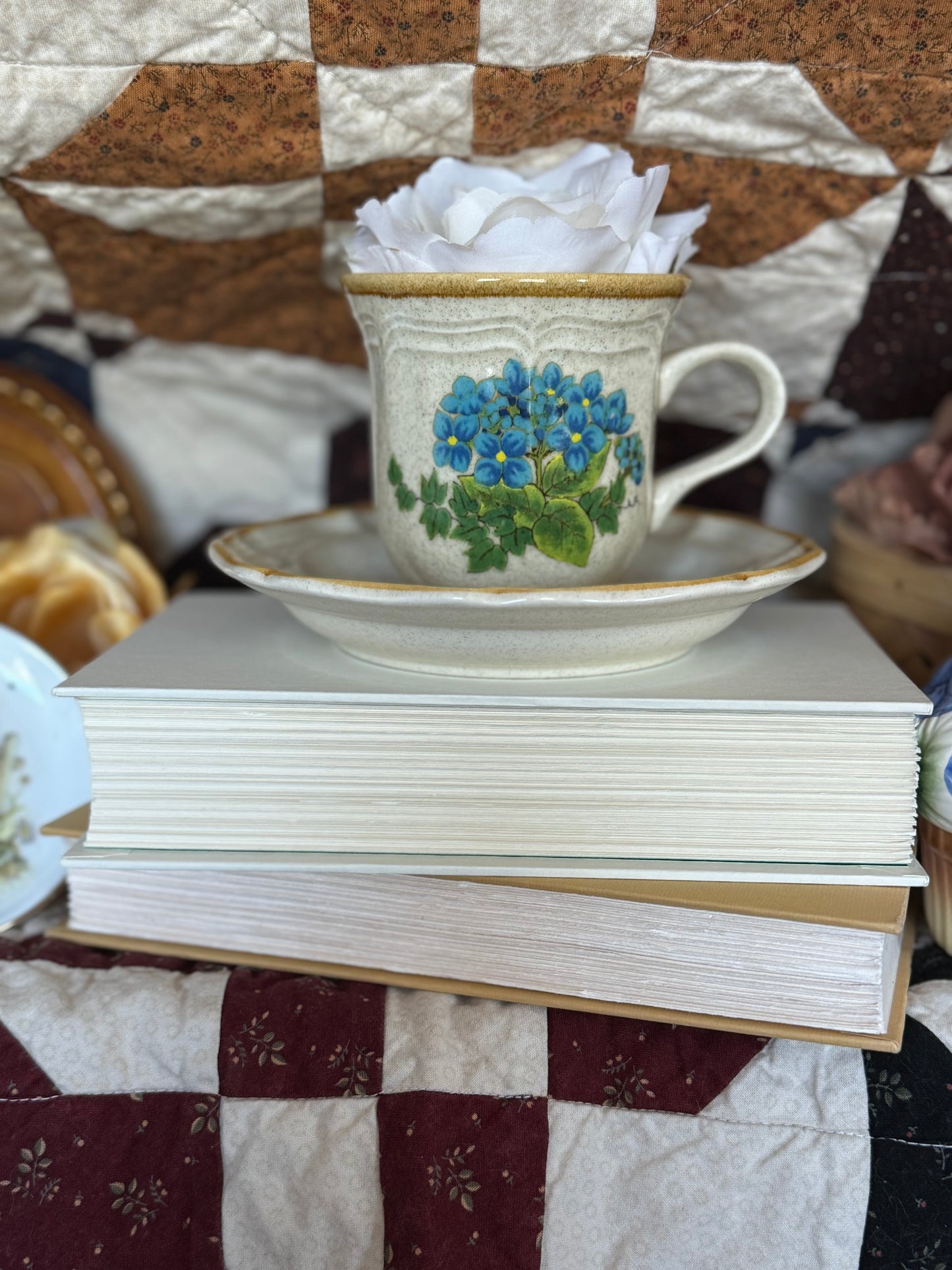 Vintage Cozy Cottage Book Box